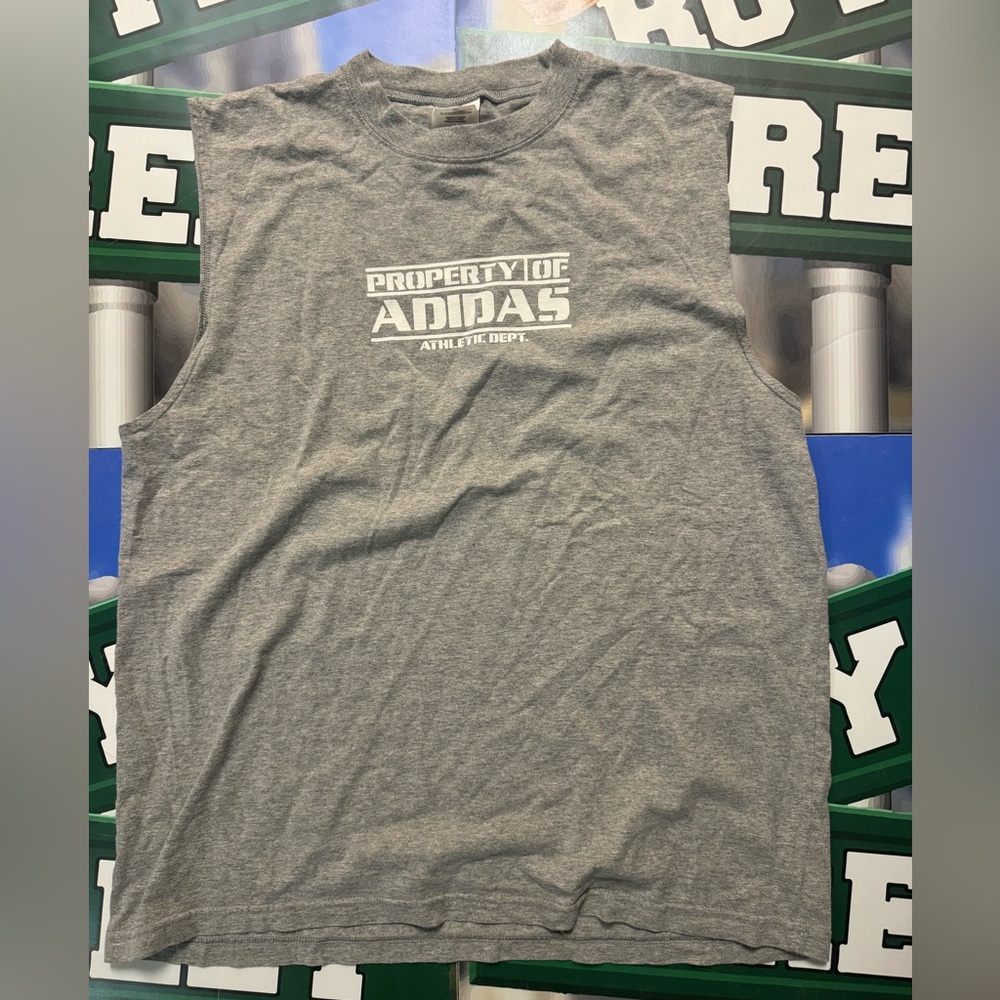 Adidas Athletic Dept Gray Tank Top